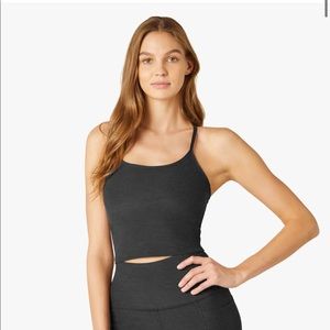 Spacedye Slim Racerback Cropped Tank